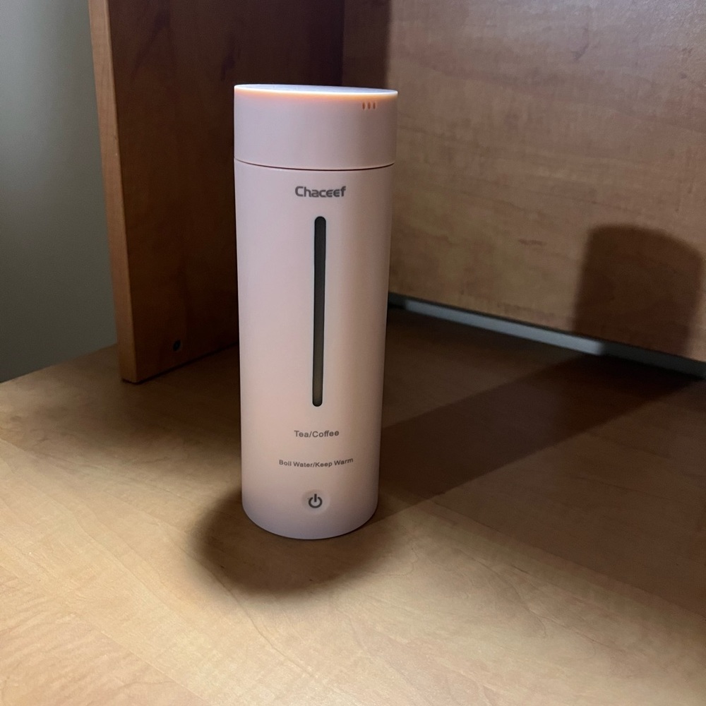 Pink electric water heater